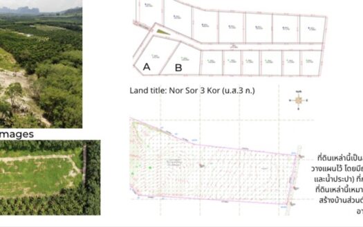 Land for sale Ban khao klom Nong Talay